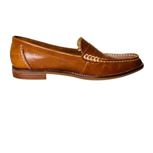 NIB Sperry Seaport Penny Loafer Woman's sz 11 Leather Tan Flat Heel Classic - Picture 3 of 15